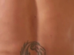 Sensual rub down for gay lover