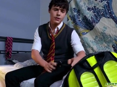 Omg! Dude Caught Masturbating With A Huge Dildo Up His Ass! - Harley Xavier And Asher Day