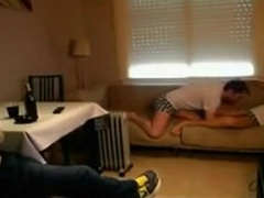 watching his roommates fuck