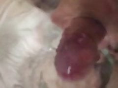 SLO-mo wank in the bath