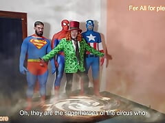 Part 2 Superheroes Fer Turns Into Ringmaster and Plays Hot with His Friends-mental Control