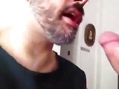 So so good to suck and eat a big cock like this