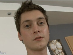 Roger Rohan jerking his dick ALL over the place