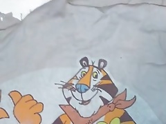 Shooting 7 day load on Tony the tiger