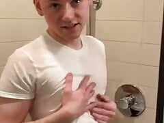Getting wet in the shower