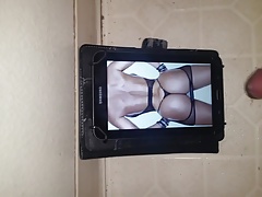 Cum tribute to this big booty model