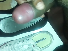 Cum in heels friend