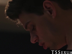 TSSexual.com - Nikki Vicious's sensual sucking on a hard cock in a teasing scene