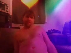 Matty Muse teasing dancing and straddling the camera naked