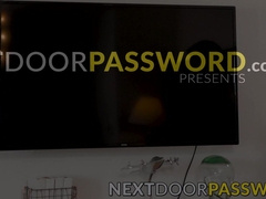 Beefy Greg Dixxon squeezes and stretches his stepson Andrew Delta