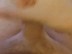 I Lie on the Bed and Jerk off My Little Cock Until I Ejaculate