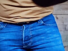 Having fun outdoor whit a good cumshot