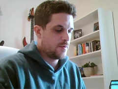 Hot dad cumming at work - part 2