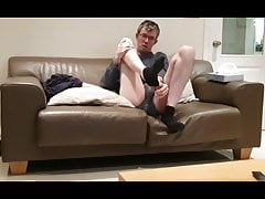 Strip off and wank