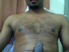 Big-Cock Asian Man Shows Off on Webcam 2