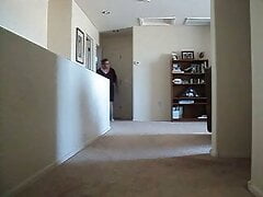 walking in a dress and heels