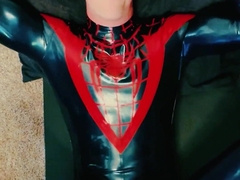 Halloween Costume Lad supah hero costume play pornography compilation