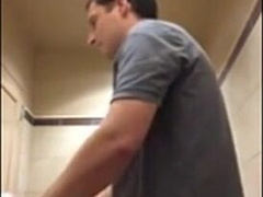 Black Thief Pounded by White Manager in Restroom