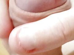 My girlfriend said she would sit on my face if I didn't masturbate my fat cock well