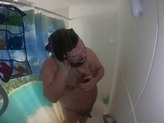 Faggot, showers, gay shower