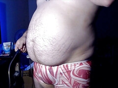 Belly inflation candy canes
