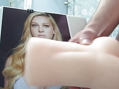 Nicola Peltz Cum Tribute, 2 loads, 8 mins apart