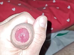 Christmas elf cock wanking