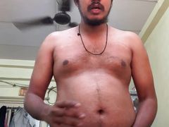 Daddy masturbation with big dick