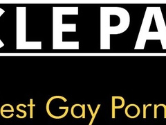 DILF Eddie Patricks long rod showers cum on Gage Palmers adorable face