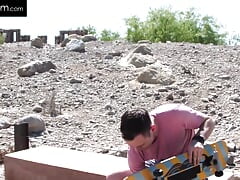 Skater Boi Gets Tight Butthole Stretched By Hard Cock