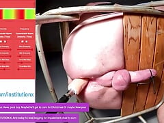 Ruined On Impalement Chair After 6 Days Electro Edging - HFO