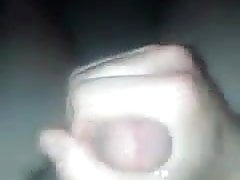This guy started cumming because of my titties.