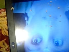hot face cum shot