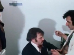 Exotic male in horny vintage, blowjob homo porn movie