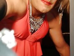Mature crossdresser likes BBC