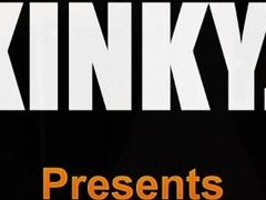 Blindfolded and bound Mitchschiff jerked and flogged by Harry Mason