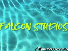 Cade Maddox's Best Pool Fuckfest Sequence - FalconStudios