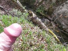 Cumming in the woods
