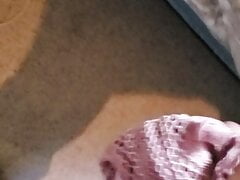 Cumming in moms pantie gusset