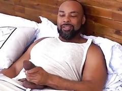 Horny Black Landlords Makes A Twink Dude Moan In Pleasure