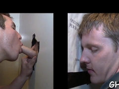 Twink sucks dick of a gay guy