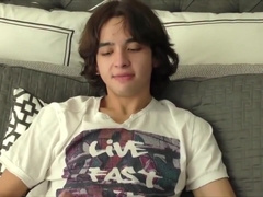 Long Hair Latino Wanker Maglover`s Gay Porn