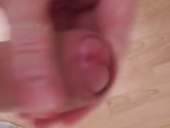 Cum on floor