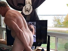 Monica Asked me to ass plug and Cumm Tribute! How naughty!