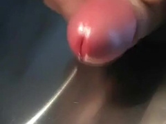 Uncut Foreskin Close-up: Jerk-off and Cum