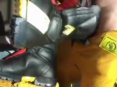 Haix Fire Hero two Boots Loving Jacking Humping Cum Dec 2013