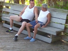 Gordito se la mete a abuelo en publico56