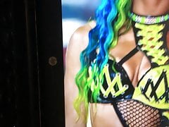 Sasha banks cum tribute 44
