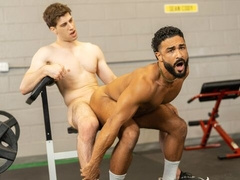 Gym buds Angelo and Diego Silva get SO thirsty