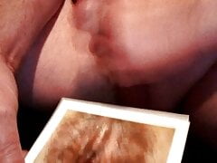 Sperma on Hairy Pussy